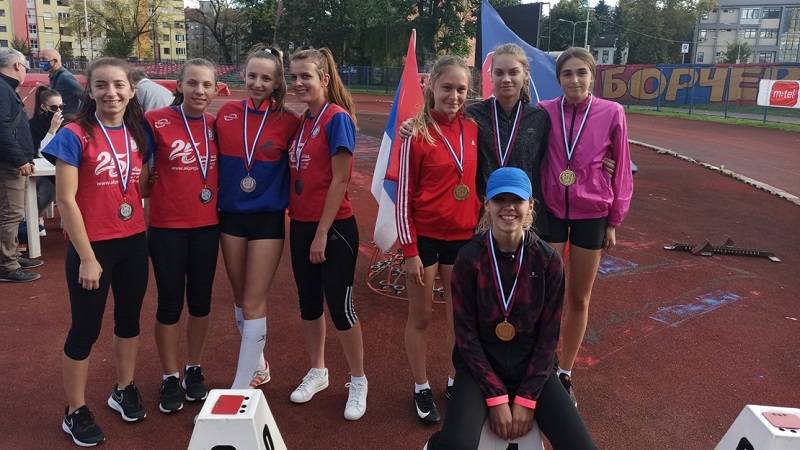 Još 15 medalja za atletičare iz Banja Luke