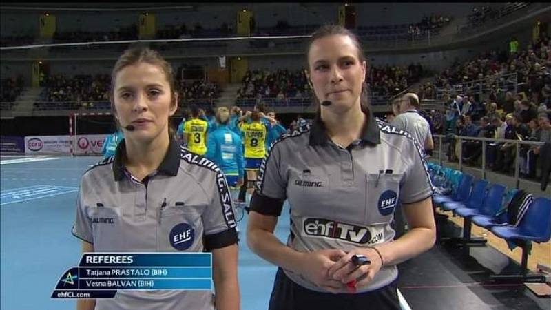 Tatjana Praštalo i Vesna Balvan sudiće na Evropskom prvenstvu