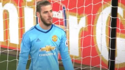 De Hea mora u bolnicu na pregled koljena