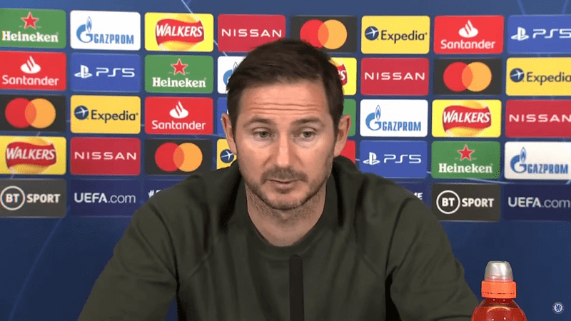 Lampard: "Danas je bilo fudbalski bolno u prvom poluvremenu"