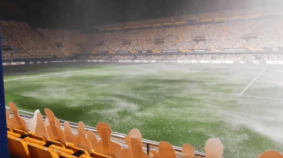 Uragan potopio El Madrigal, odgođena utakmica Viljareal-Makabi (VIDEO)
