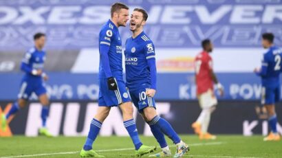 U porazu od Brajtona Vardi postigao 150. gol za Lester