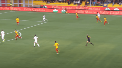 Benevento izdržao sa igračem manje protiv Rome