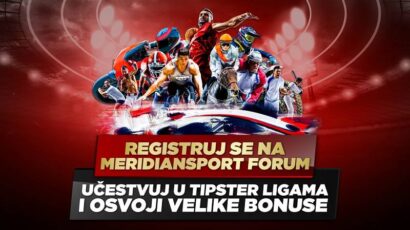 Registruj se na MeridianSportBH forum, učestvuj u tipster ligi i osvoji velike bonuse