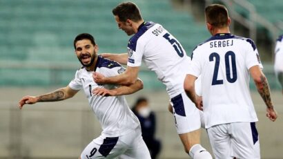 Srbija neka slavi Mitrovića! Orlovi na krilima sjajnog napadača nose tri boda iz Bakua (VIDEO)