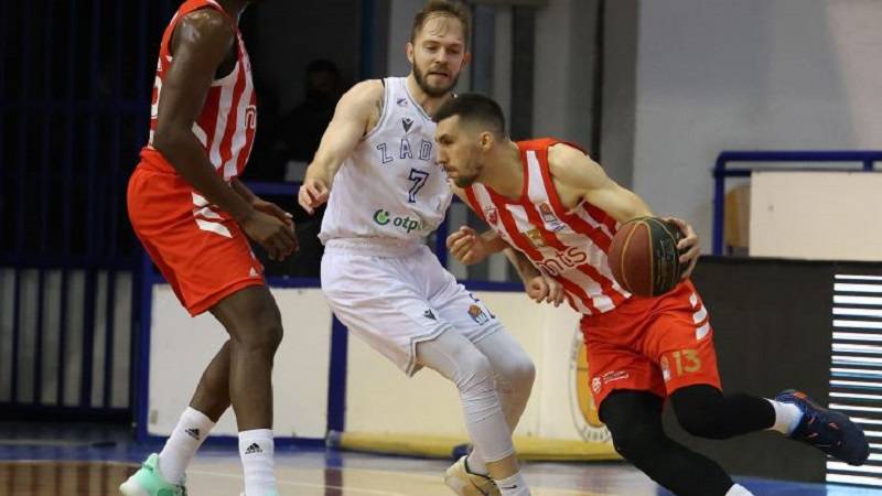 Zvezda savladala Zadar u gostima i završila regularni dio na prvom mjestu ABA lige (VIDEO)