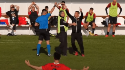 Ispratili sudije aplauzom sa terena (VIDEO)