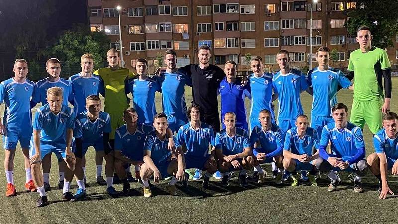 Reprezentativac Bosne i Hercegovine na treningu mlađih selekcija Željezničara