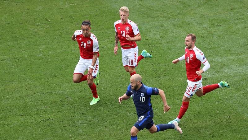 Prekinuta utakmica Danske i Finske