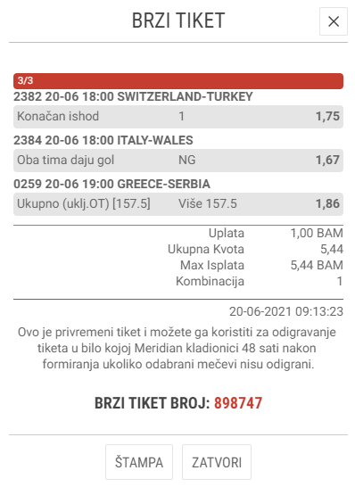 brzi tiketttt