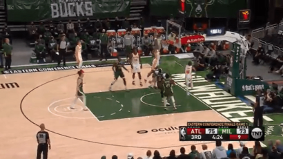 Ovo se ne viđa svaki dan: Jang od tablu, a Kolins monstruozno zakucao preko Lopeza (VIDEO)