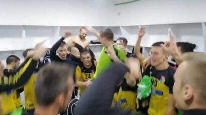 Ludnica u svlačionici Moševca: Fudbaleri pjevaju poznati hit nakon nove pobjede (VIDEO)