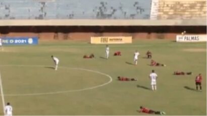 Roj pčela prekinuo utakmicu u Brazilu (VIDEO)