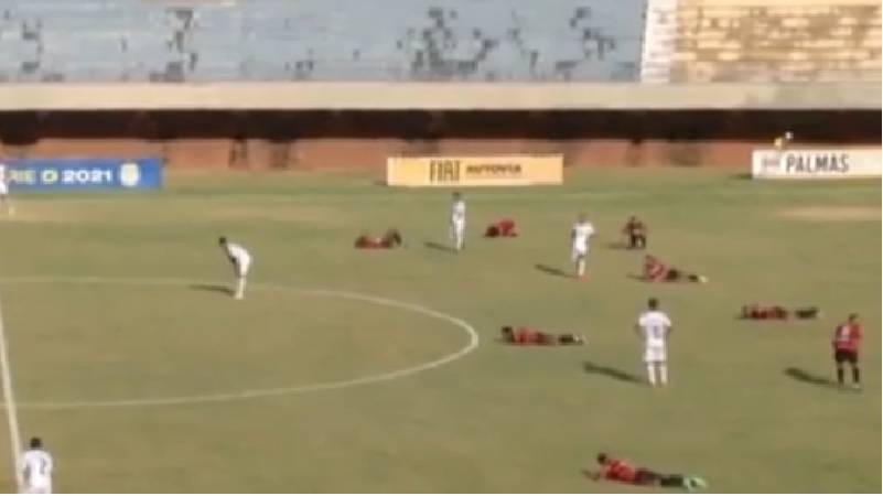 Roj pčela prekinuo utakmicu u Brazilu (VIDEO)