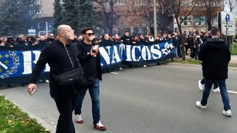 (VIDEO) Korteo Fanatikosa podigao atmosferu u Zenici
