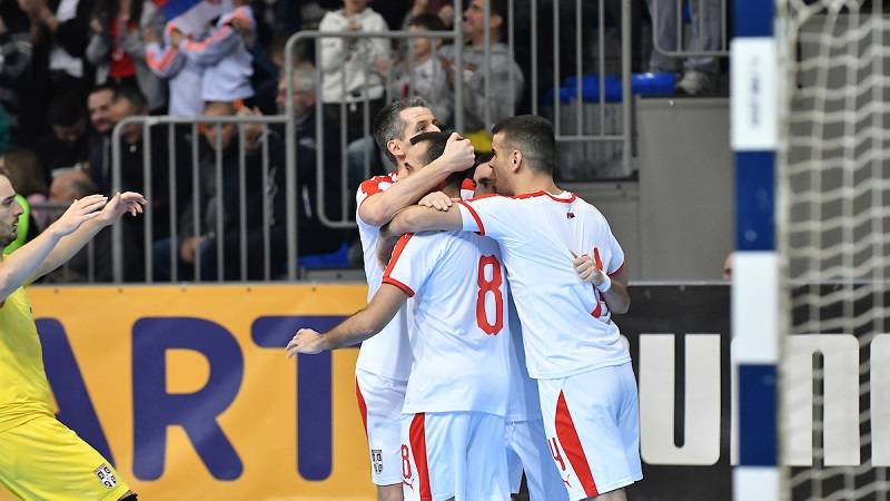 Srbija savladala Bjelorusiju u prvoj utakmici baraža za Evropsko prvenstvo u futsalu