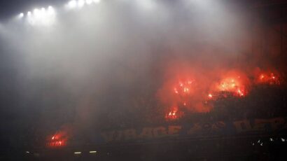 (FOTO) Navijači Olimpik Marselja spektakularnom koreografijom poslali poruku koja se neće svidjeti UEFA-i