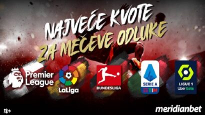 EKSPERT ZA KLAĐENJE PREPORUČUJE: Četiri meča iz liga petice na koje se treba kladiti danas