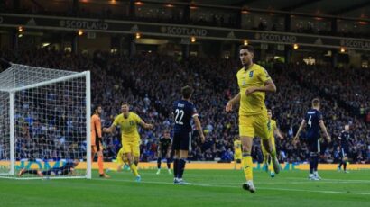 Ukrajina pokorila Škotsku