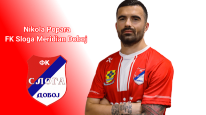 Nikola Popara, novi igrač FK Sloga Meridian: “Treba biti pozitivan, boriti se i što češće izlaziti kao pobjednik”