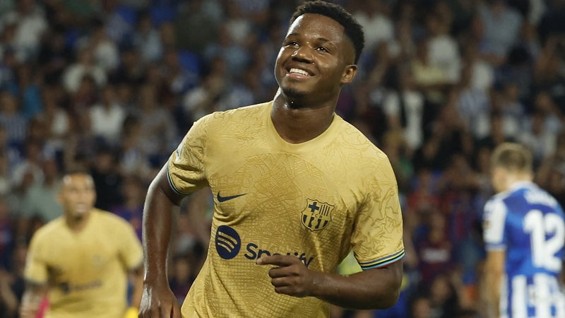 Ansu Fati prvi igrač Barselone u ovom vijeku koji je ušao sa klupe i direktno učestvovao u tri gola