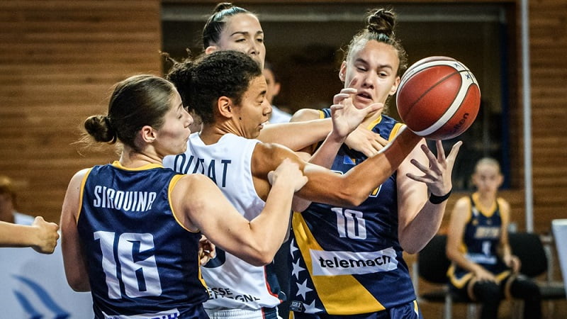 Bh. juniorke i pored ubjedljivog poraza od Francuske u osmini finala Evropskog prvenstva