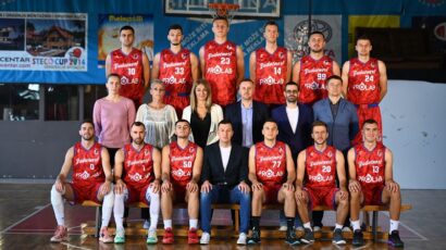 (VIDEO) Veliko slavlje igrača Budućnosti nakon treće pobjede u Ligi BiH