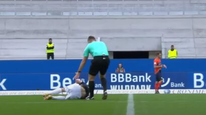 (VIDEO) Bizarna scena u Njemačkoj: Sudija nokautirao igrača
