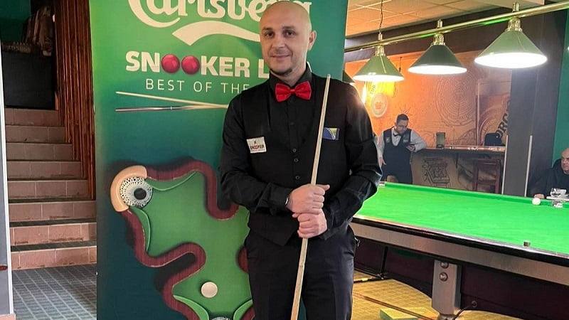 Nastavljeno 3. kolo Snuker lige BiH, Kovačević i Milošević najbolji u Tuzli i Kiseljaku