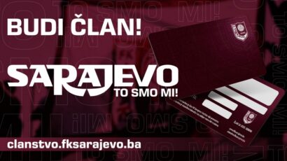 Sarajevo započelo kampanju učlanjenja novih navijača i simpatizera