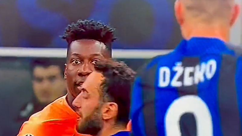 (VIDEO) Nesportsko ponašanje prema saigraču: Onana u vatrenom okršaju verbalno napao Džeku