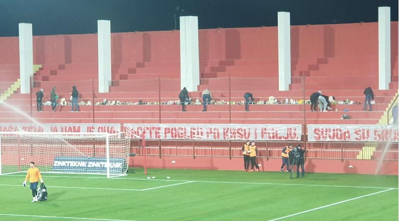 Red Army ni bojkot utakmice nije spriječio u humanitarnoj akciji