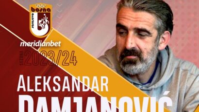 Aleksandar Damjanović novi trener Razvojnog tima Bosne Meridianbet