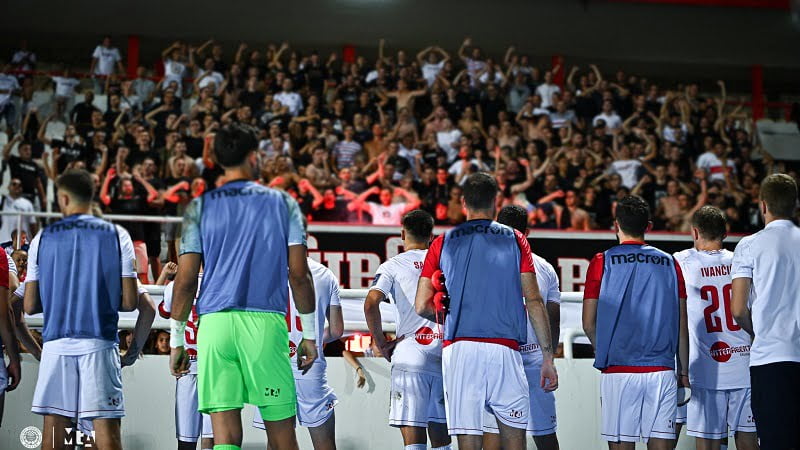 zrinjski s navijacima