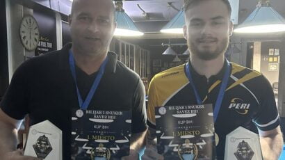 Ajdin i Nermin Piknjač osvajači bilijarskog Kupa BiH 2023