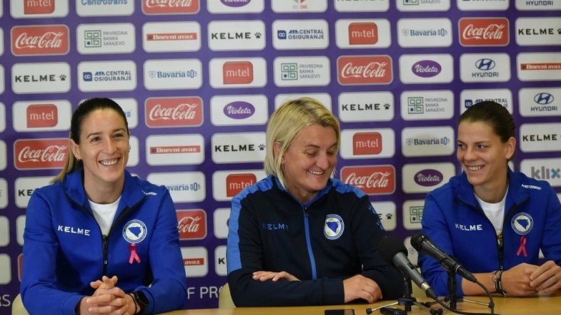 Zmajice motivisane i spremne za meč protiv Češke