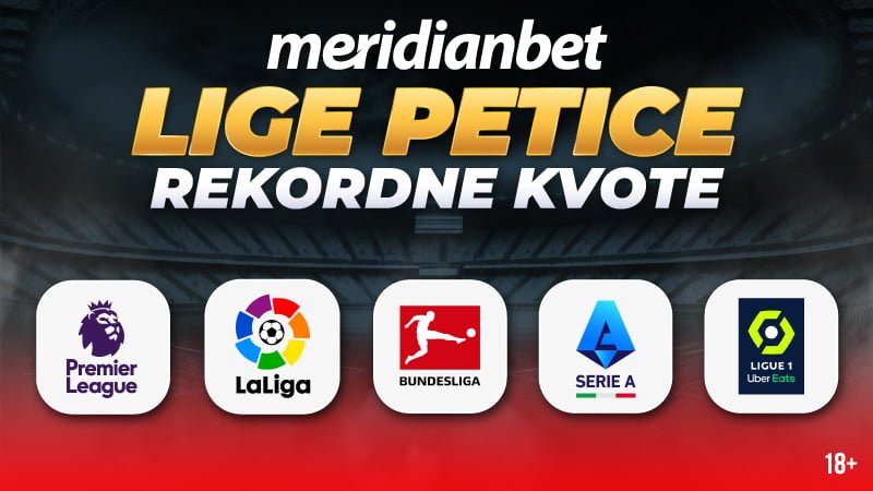 Kladionica Meridian – najveće kvote na planeti: Arsenal 2.50, Bayern 1.80