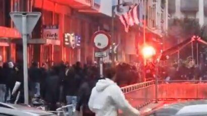 (VIDEO) Nemiri u Evropi se nastavljaju: Sukobile se navijačke grupe Real Sosijedada i Benfike