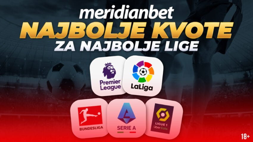 Kladionica Meridian – najveće kvote na planeti: Barcelona 1.80, Milan 1.70