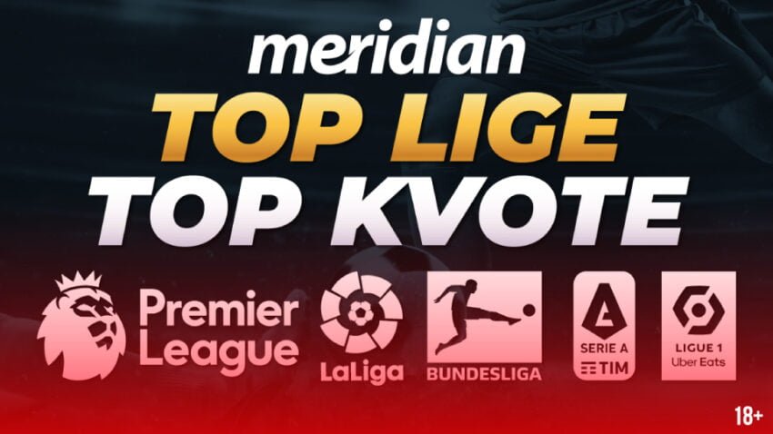 Kladionica Meridian – najveće kvote na planeti: Napoli 1.95, Arsenal 1.85