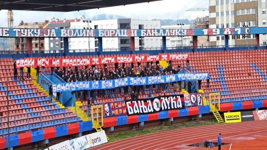 Grbavica ponovo izvukla prosjek: Slaba posjeta na meču lidera u Banjaluci