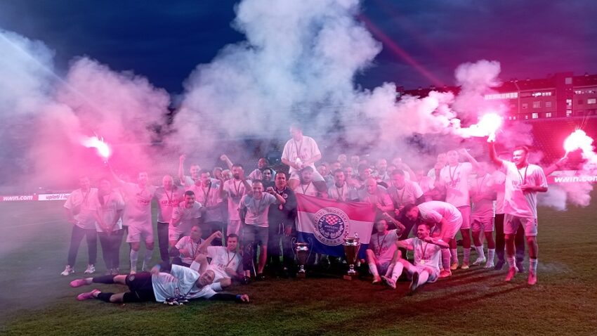 (VIDEO) Pogledajte detalje i trenutke sa slavlja fudbalera Zrinjskog u Banjaluci
