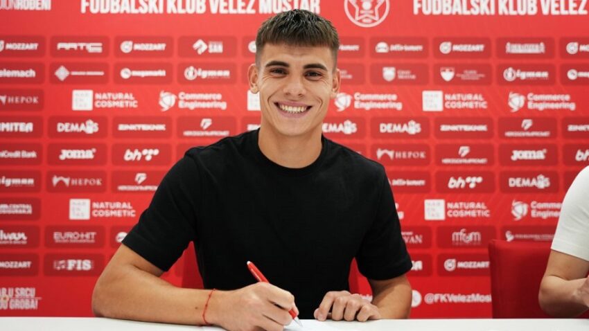 Išasegi: "Jedva čekam da odigram prvu utakmicu za Velež"