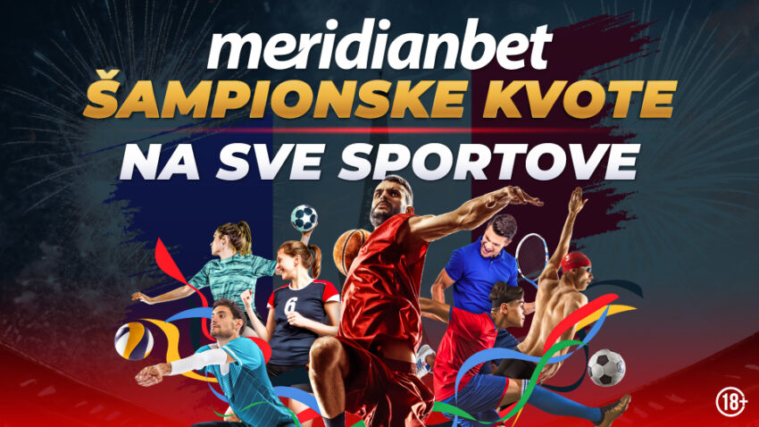 Kladionica Meridian – najveće kvote na planeti: 8.00 na iznenađenje Srbije protiv SAD-a