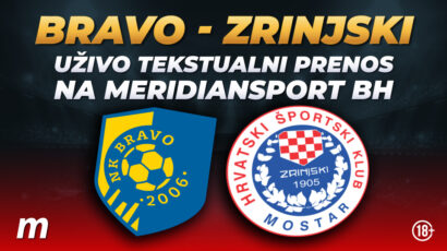 (KRAJ) Bravo – Zrinjski 1:3