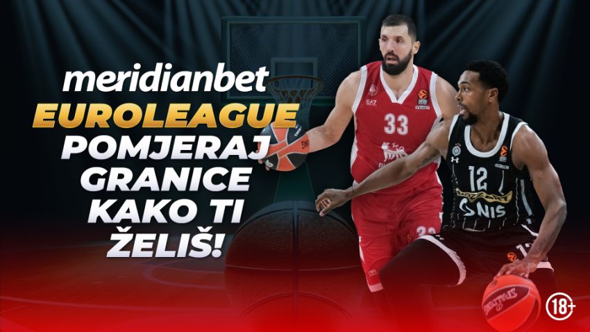 Kladionica Meridian ima najveće kvote: Partizan 2.80, Olympiacos 2.10