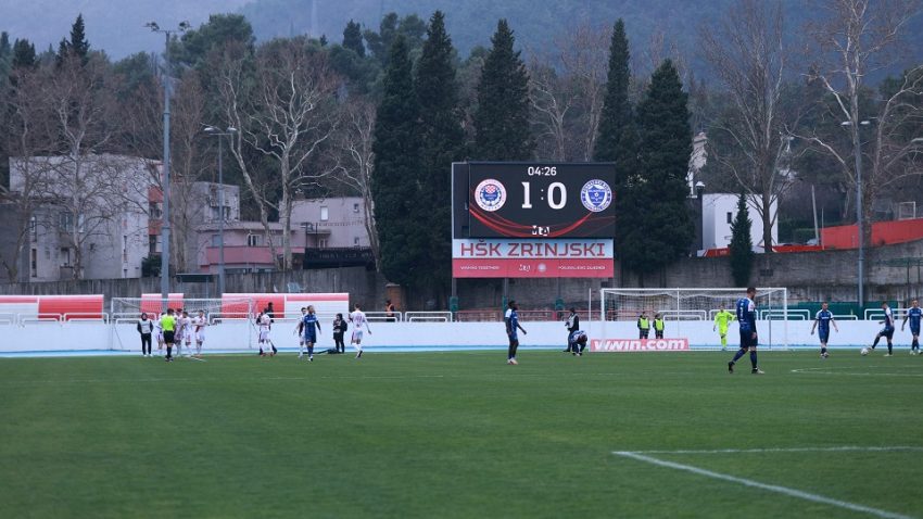 Zrinjski iskoristio grešku Željezničara i na veliki odmor otišao uz vođstvo