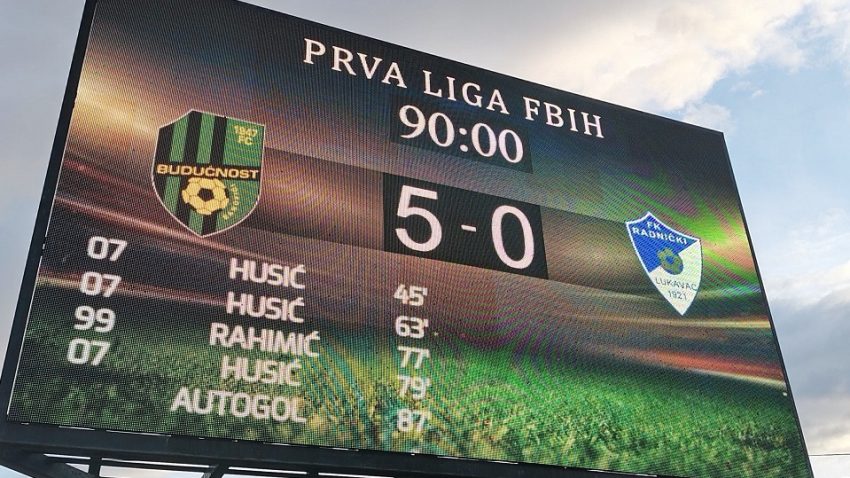 Budućnost demolirala Radnički, Bratstvo razbilo Tuzlu siti