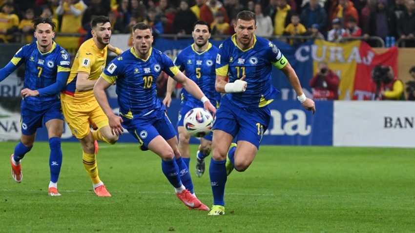 Edin Džeko u konkurenciji protiv Kipra