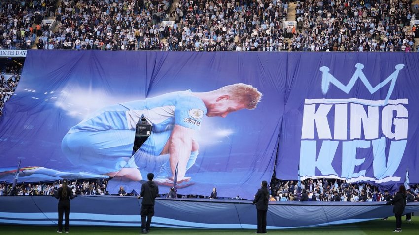 De Brujne oblači dres prvaka Italije: Već osvojio srca navijača